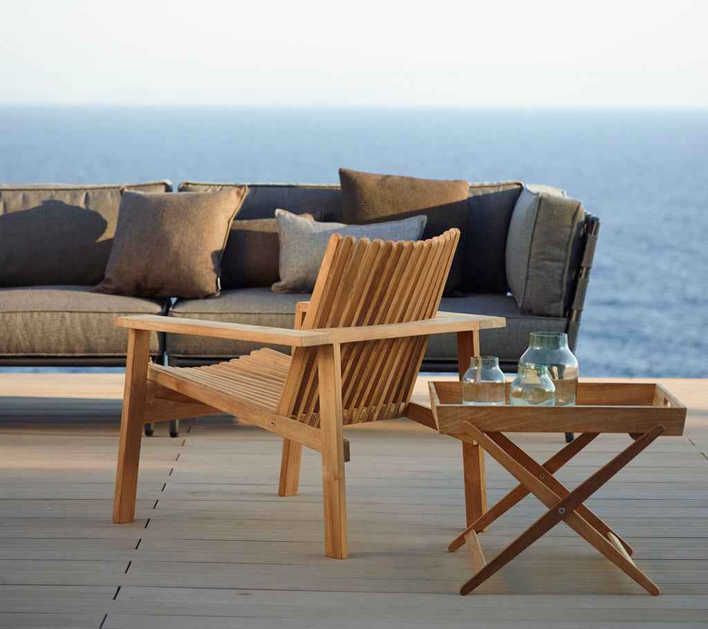 Cane-Line Amaze Lounge Chair, Stackable