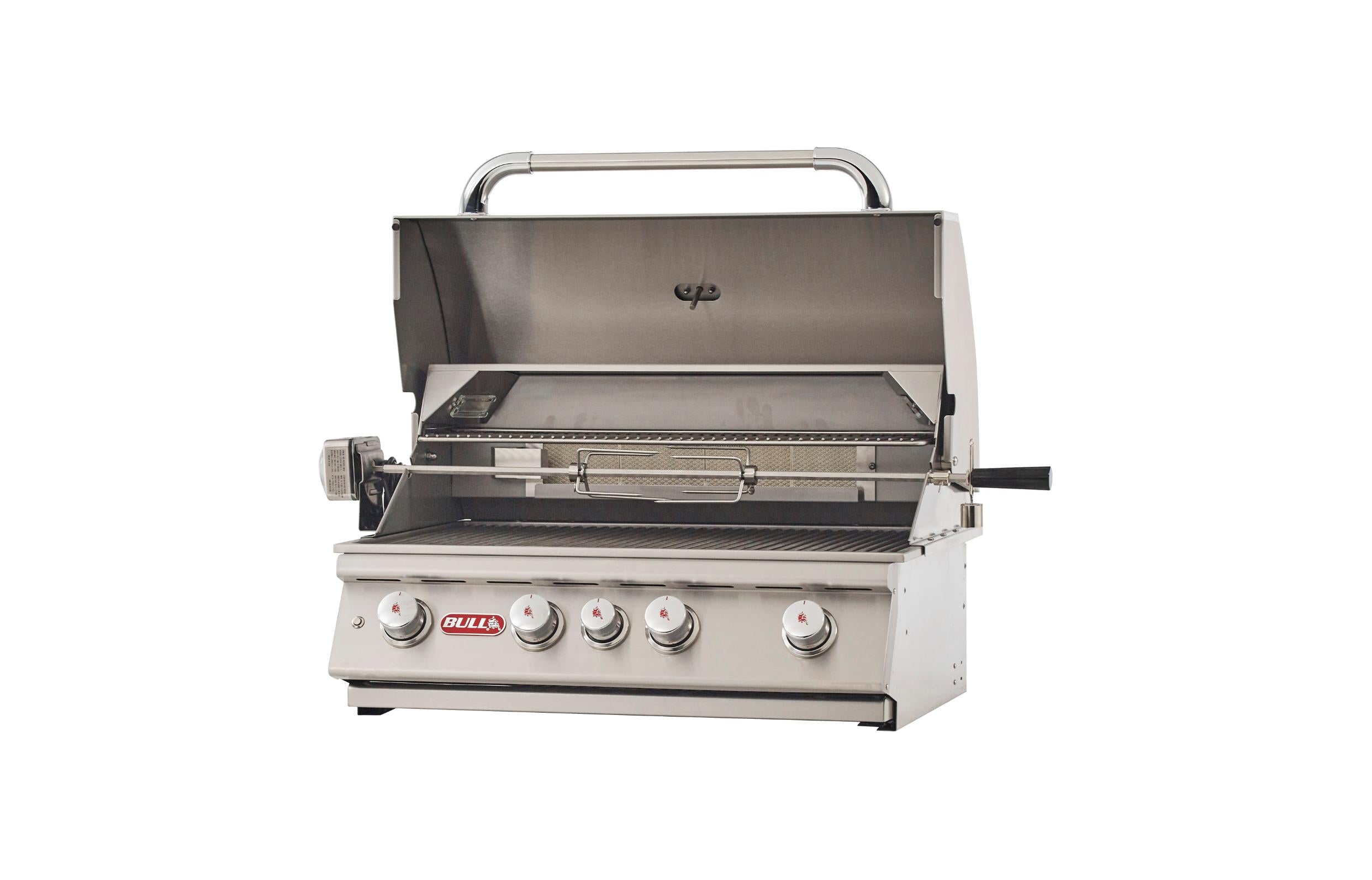 Bull BBQ 30" Angus Drop In Grill with Light LP/NG - 4 Burner / 75,000 BTU's