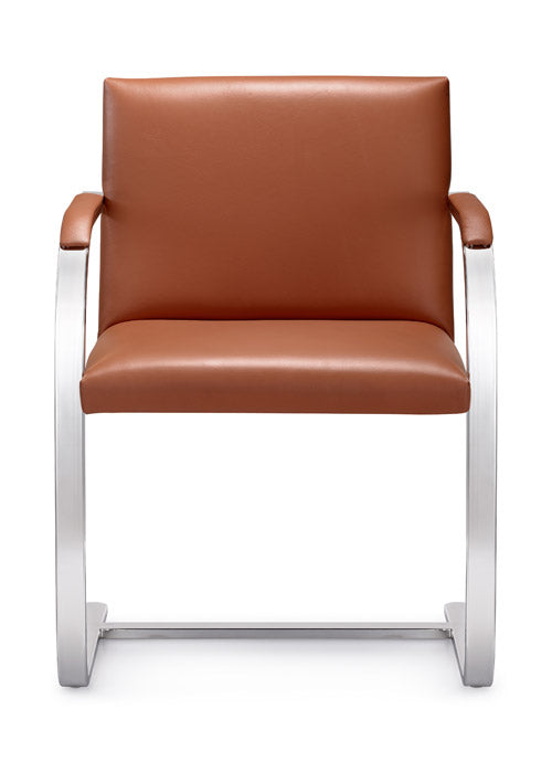 Woodstock Marketing Arlo Side Chair Black/Brown/Tan Leather