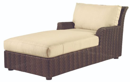Woodard Aruba Wicker Chaise Lounge