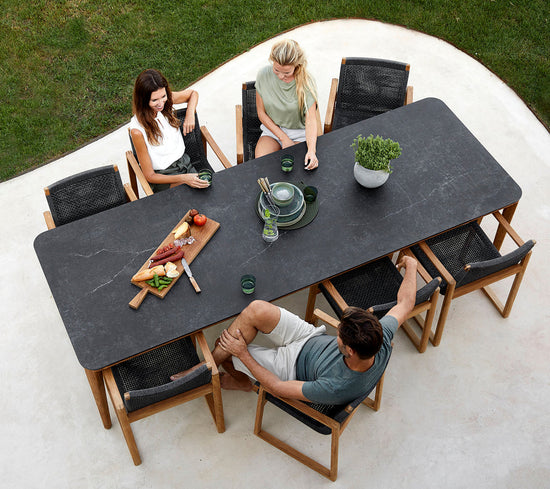 Cane-Line Aspect Dining Table - 40" x 83"