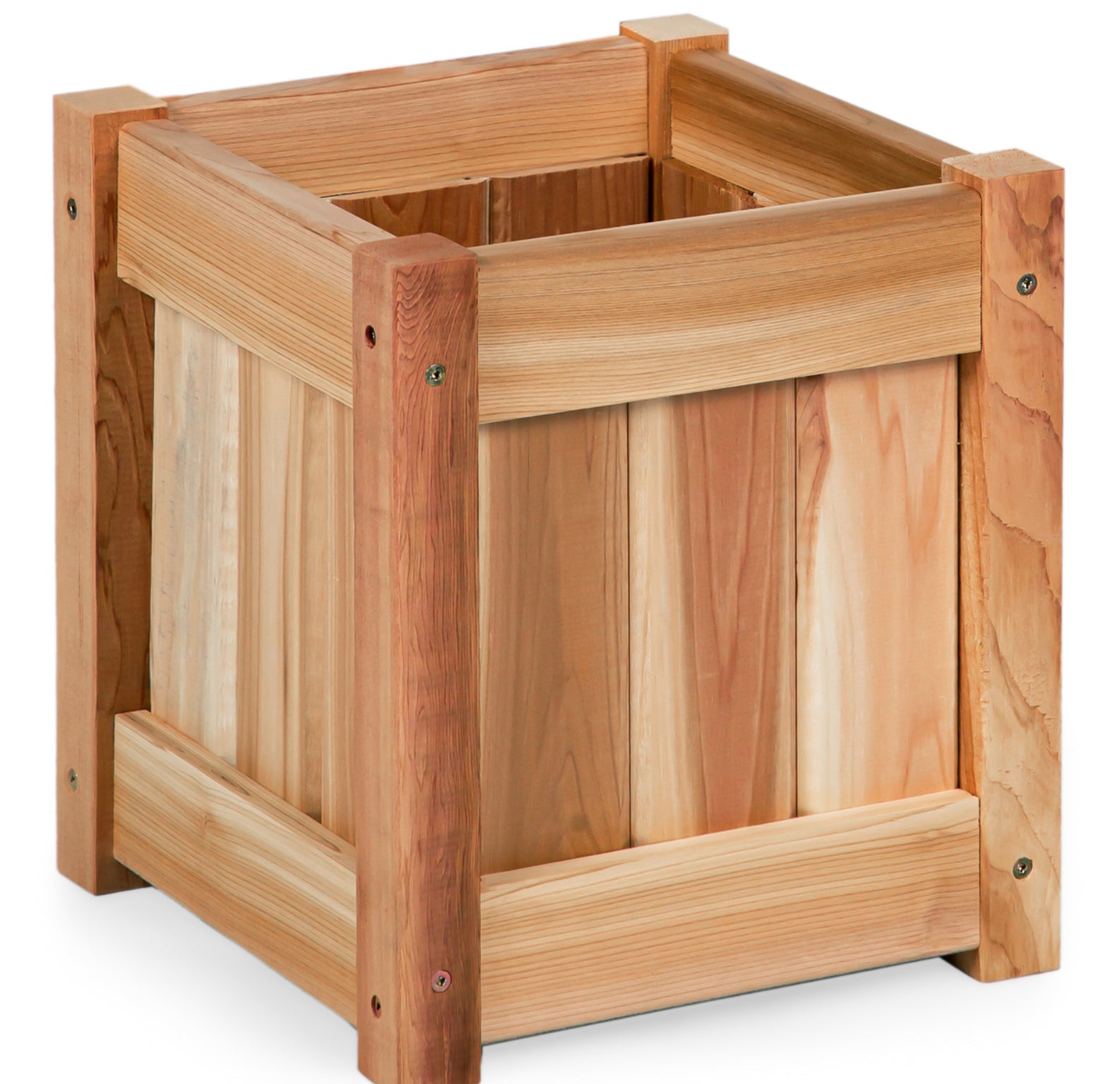 All Things Cedar 12w x 12d x 13h Set of 2 Planter Box's with Trellis