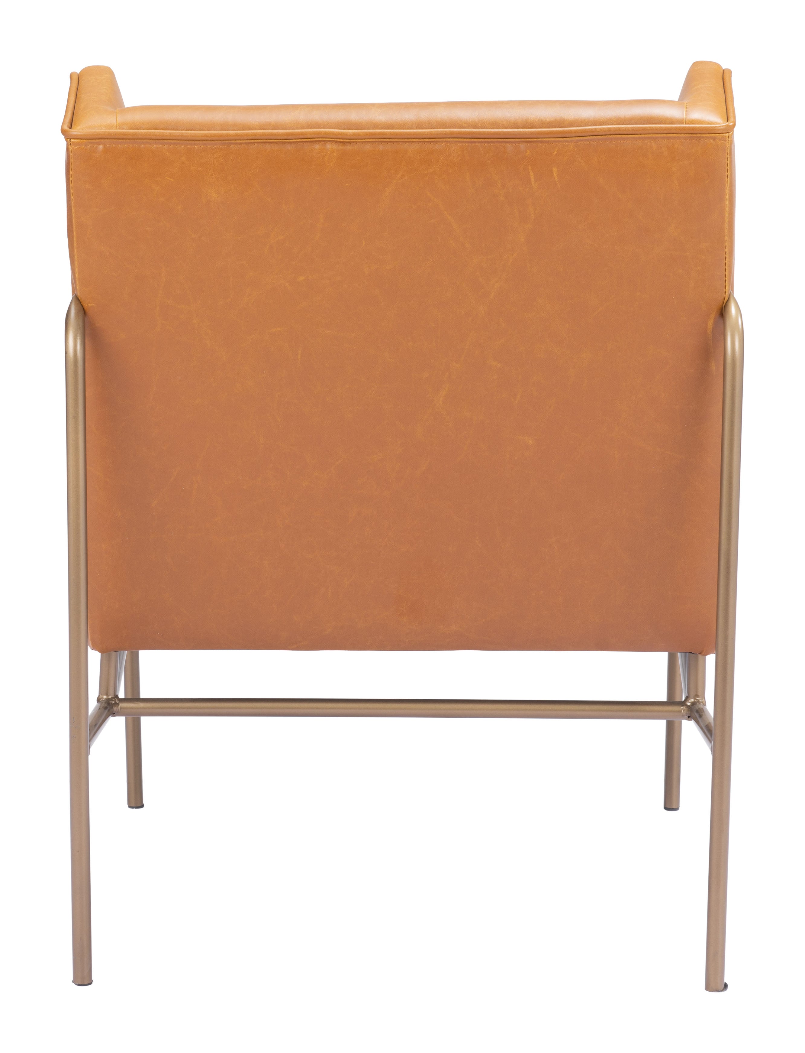 Zuo Modern Atlanta Accent Chair in Green/Brown