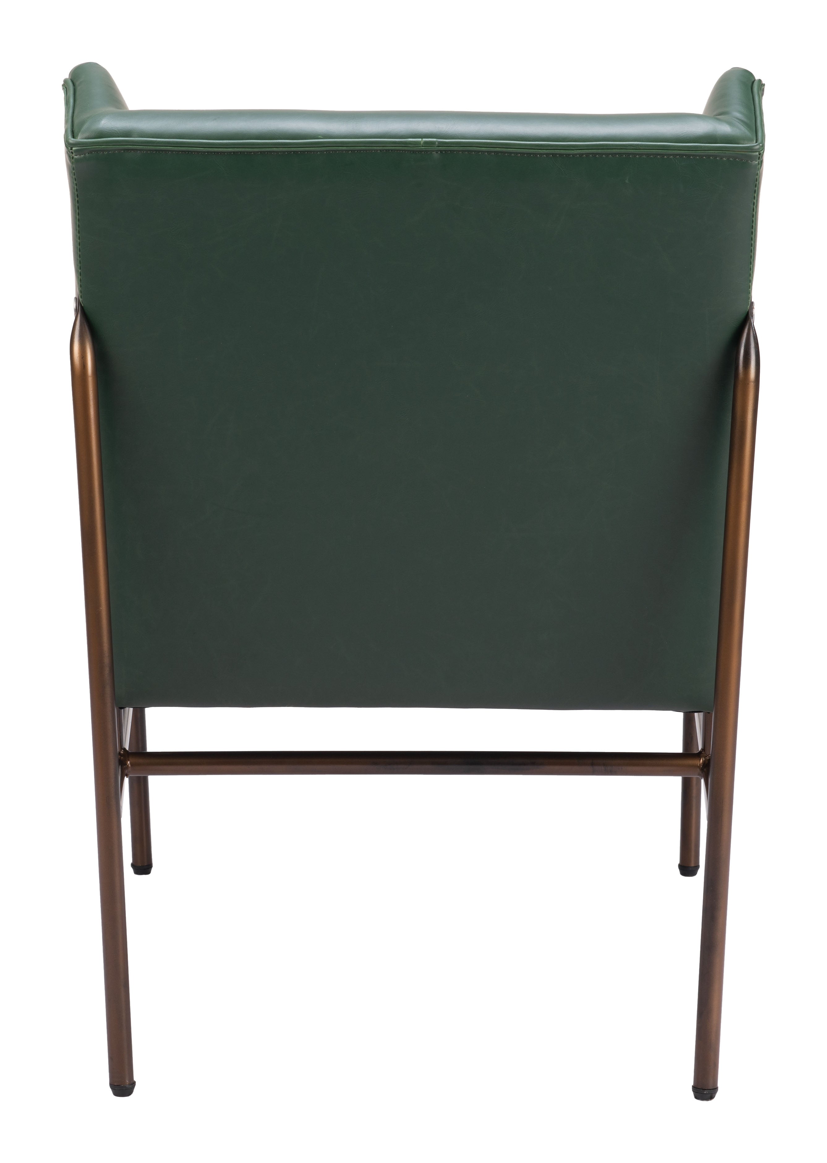 Zuo Modern Atlanta Accent Chair in Green/Brown