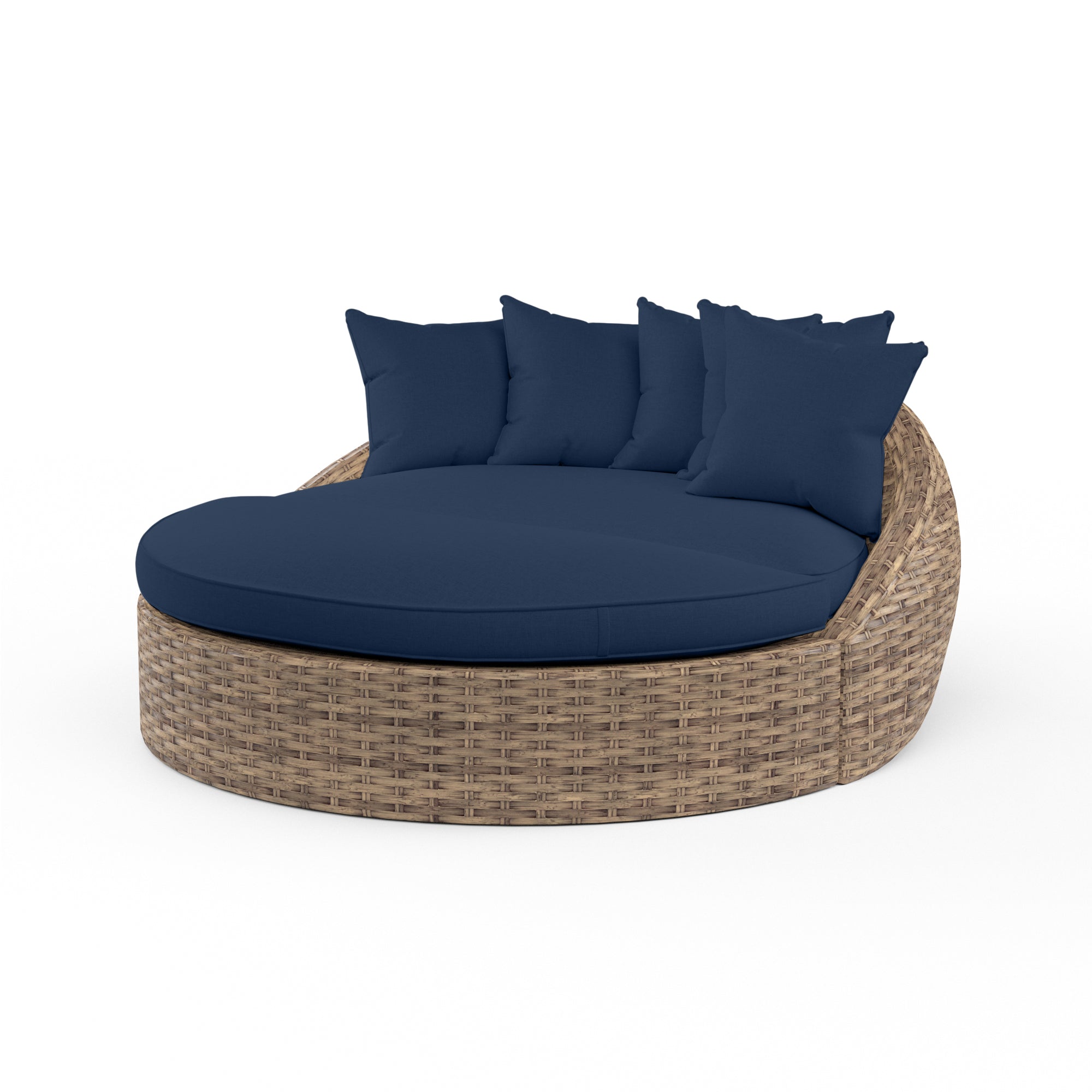 Sunset West Havana Round Daybed with Cushion