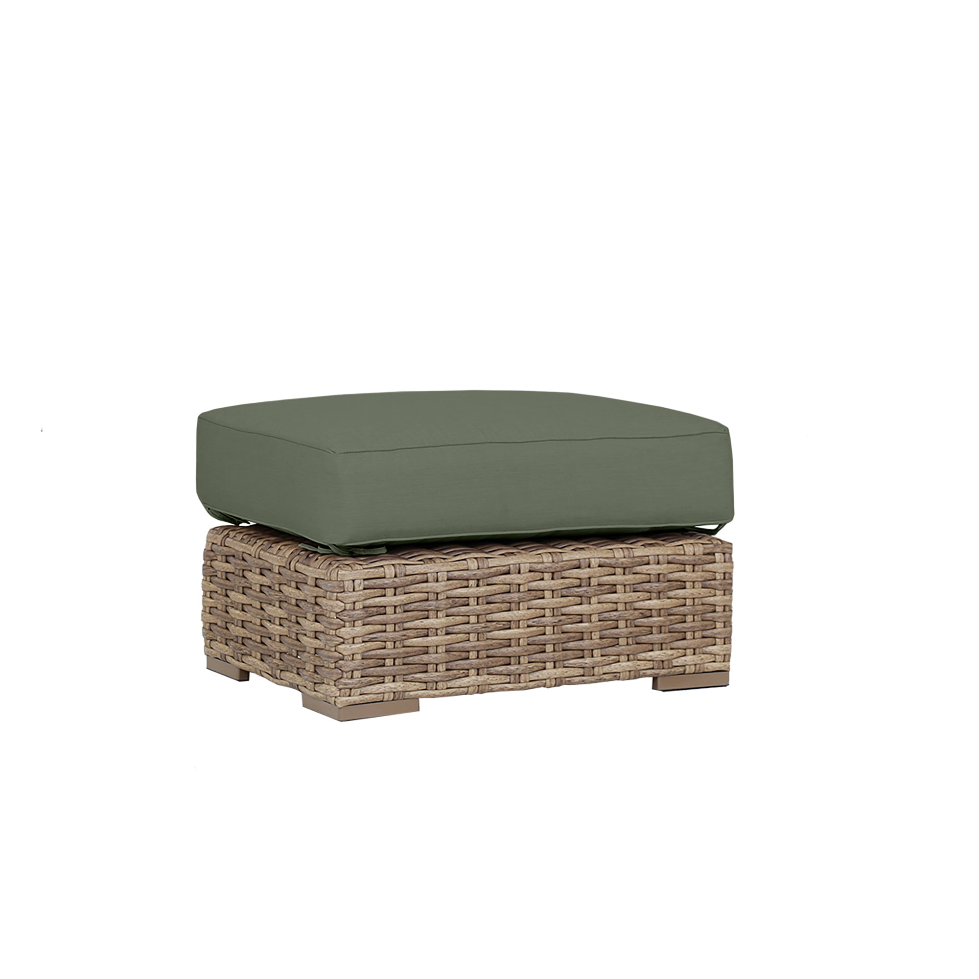 Sunset West Havana Ottoman with Cushion