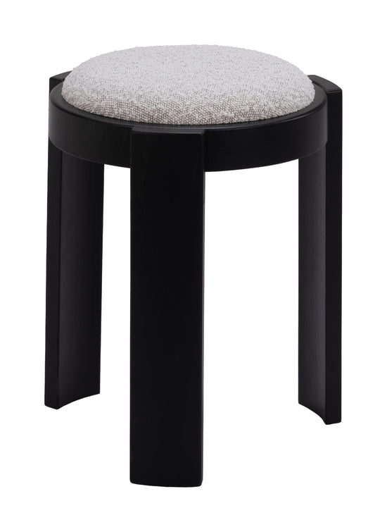 Zuo Modern Banjul Ottoman in Misty Gray