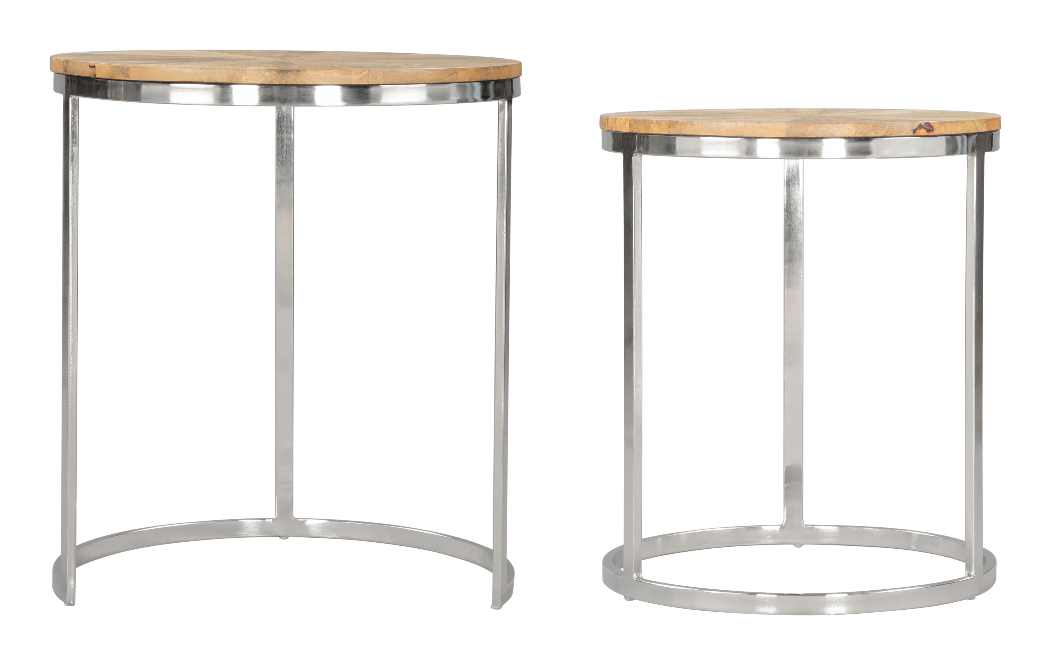 Zuo Modern Bari Nesting Table Set Natural