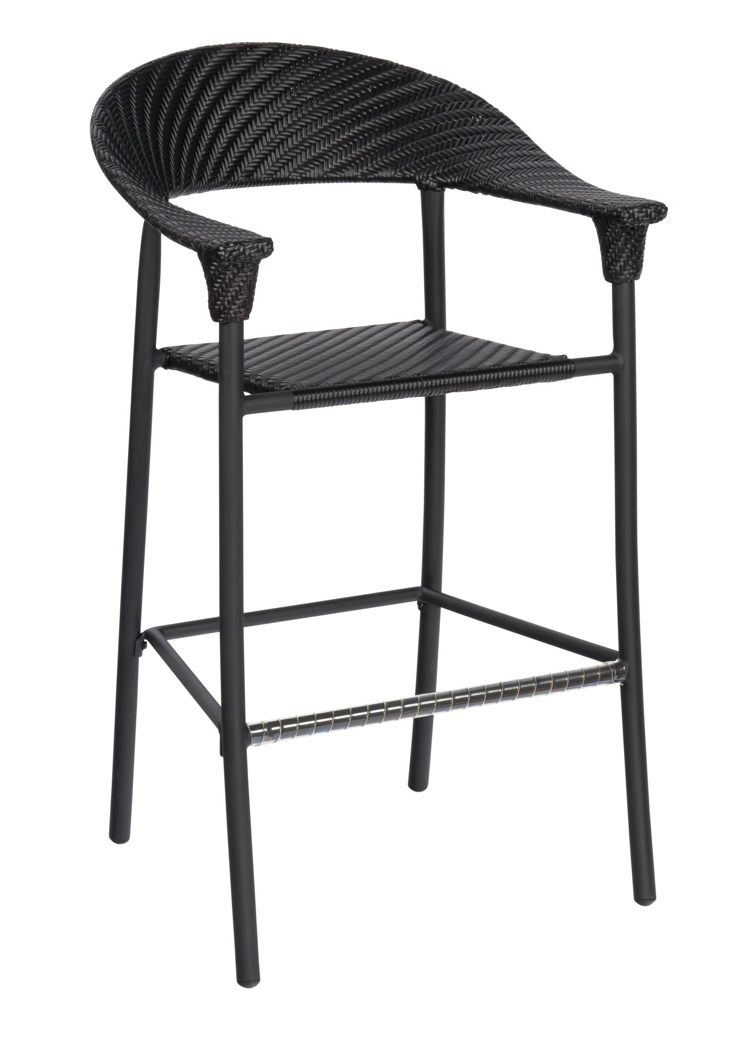 Woodard Barlow Stationary Bar Stool