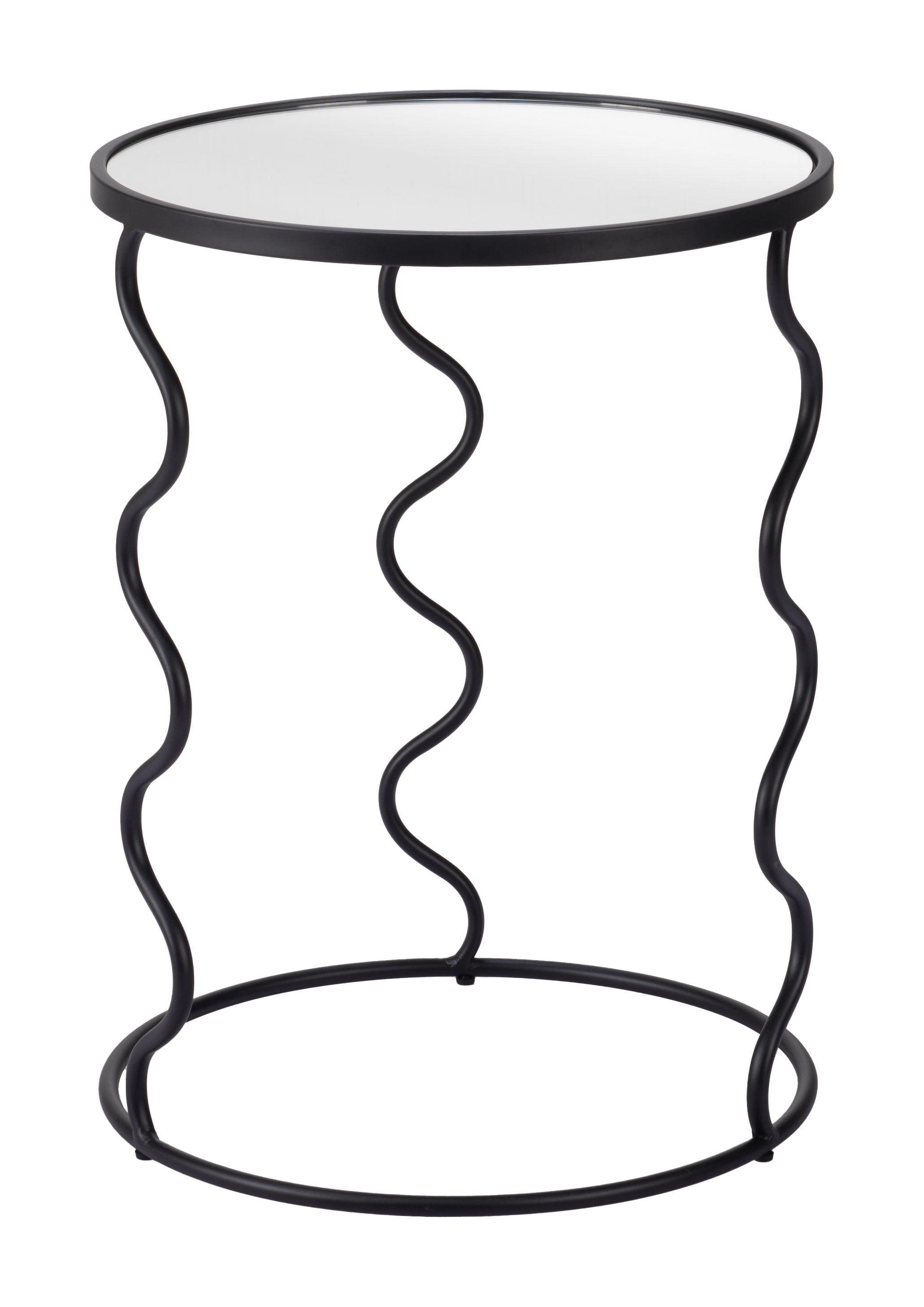 Zuo Modern Bastia Side Table in Black