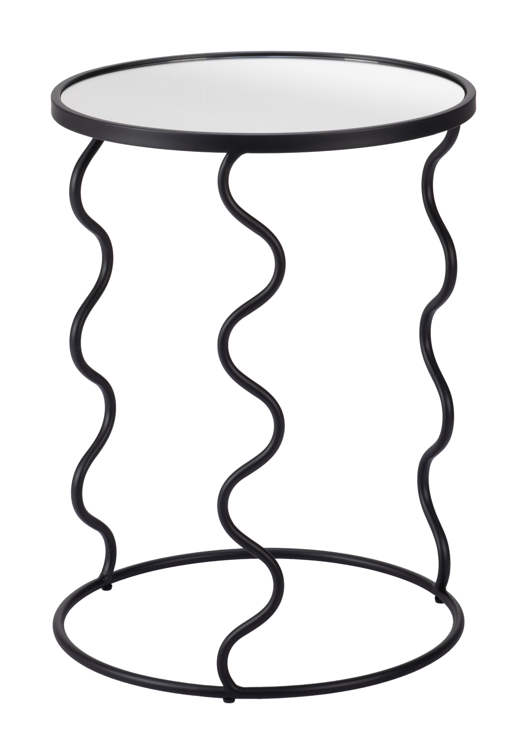 Zuo Modern Bastia Side Table in Black