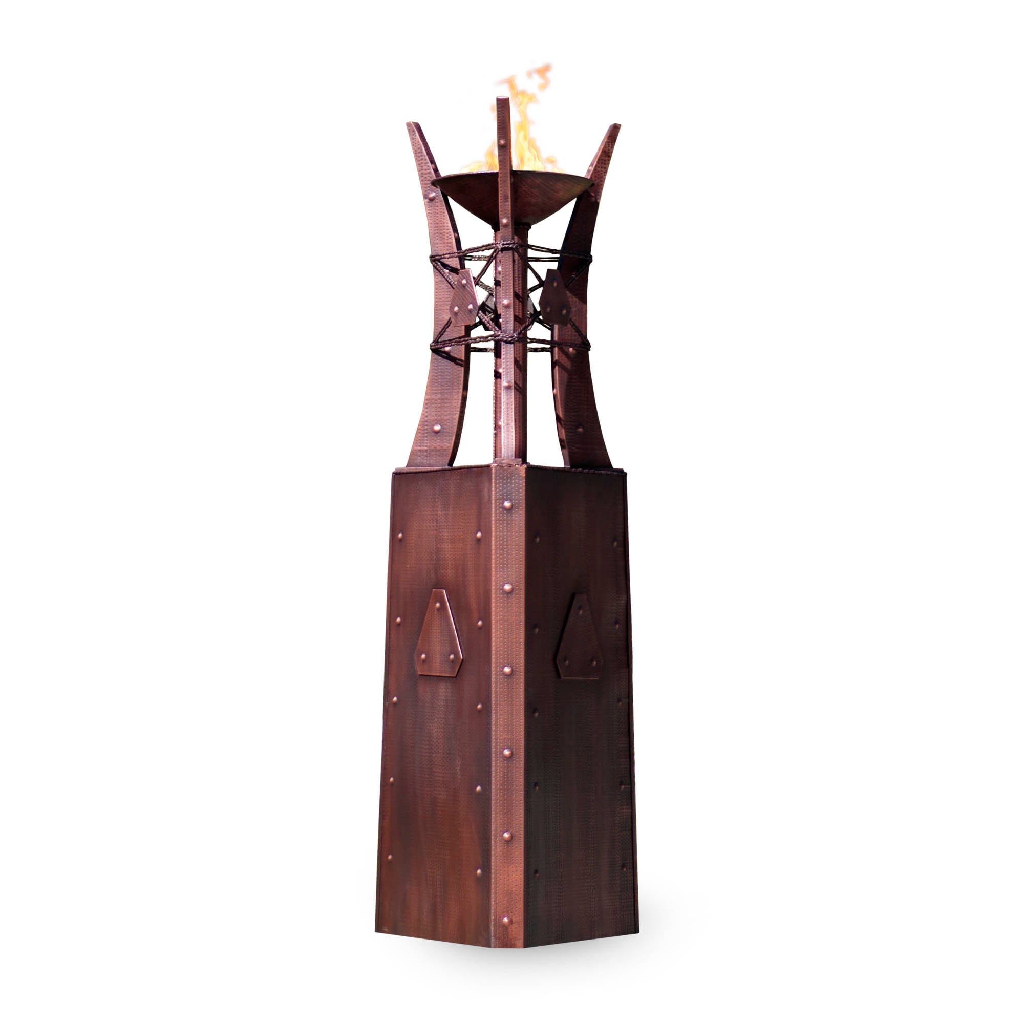 The Outdoor Plus Bastille Fire Tower Hammered Copper