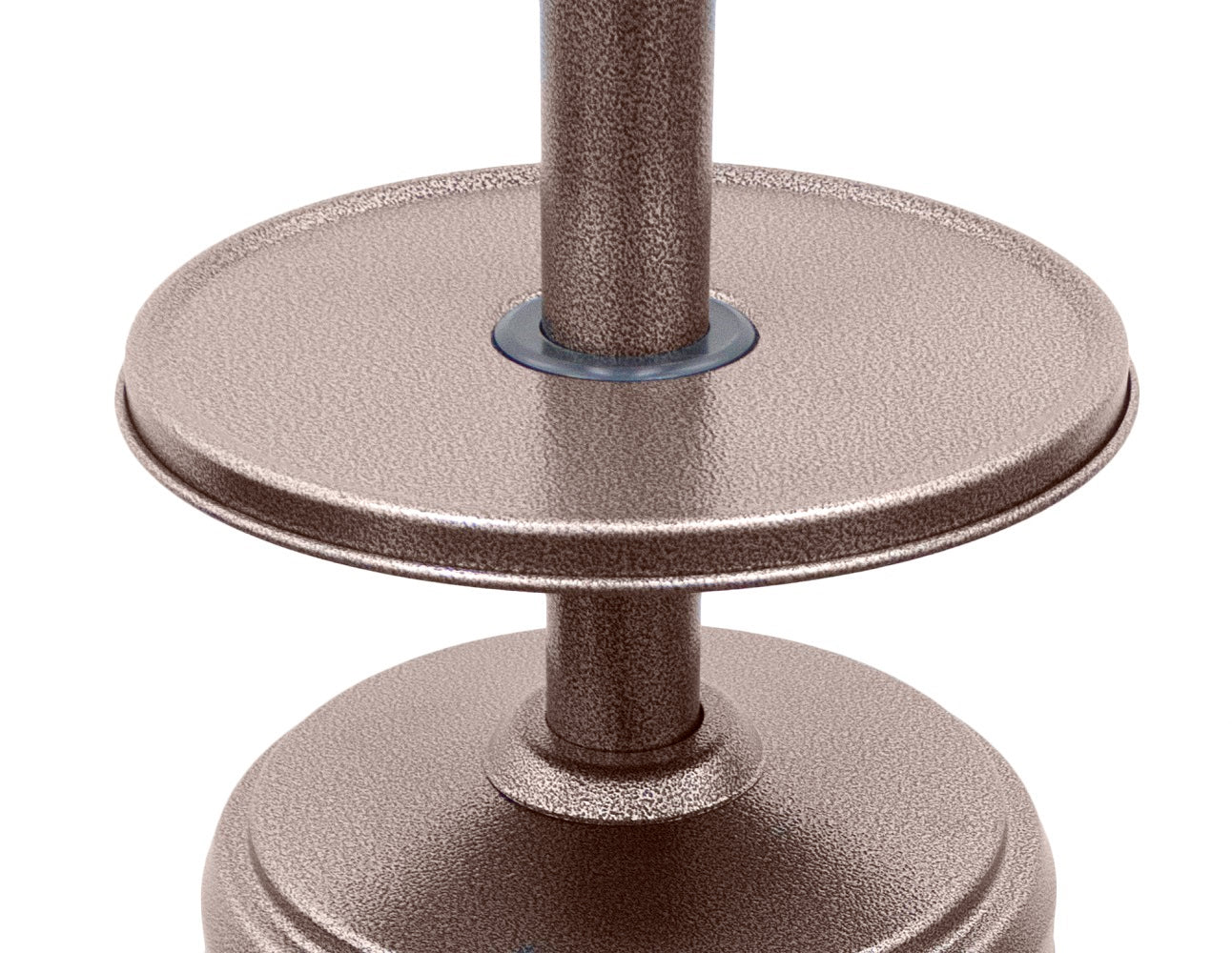AZ Patio Heaters Outdoor Patio Heater in Hammered Silver / Bronze