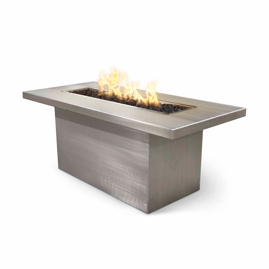 The Outdoor Plus Bella Linear 48" x 30" Powder Coated Fire Pit