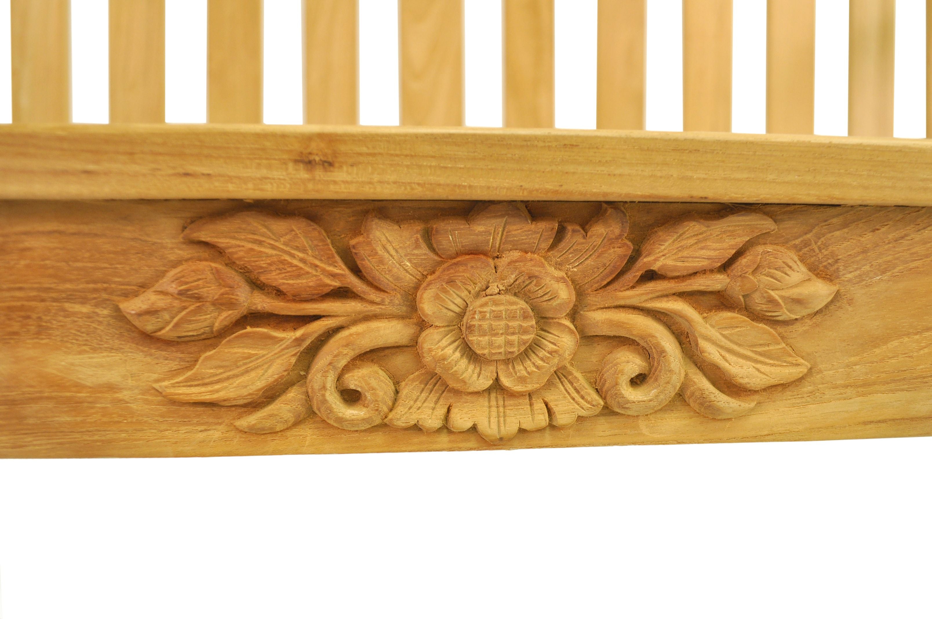 Anderson Teak 50-inch Round Rose Bench
