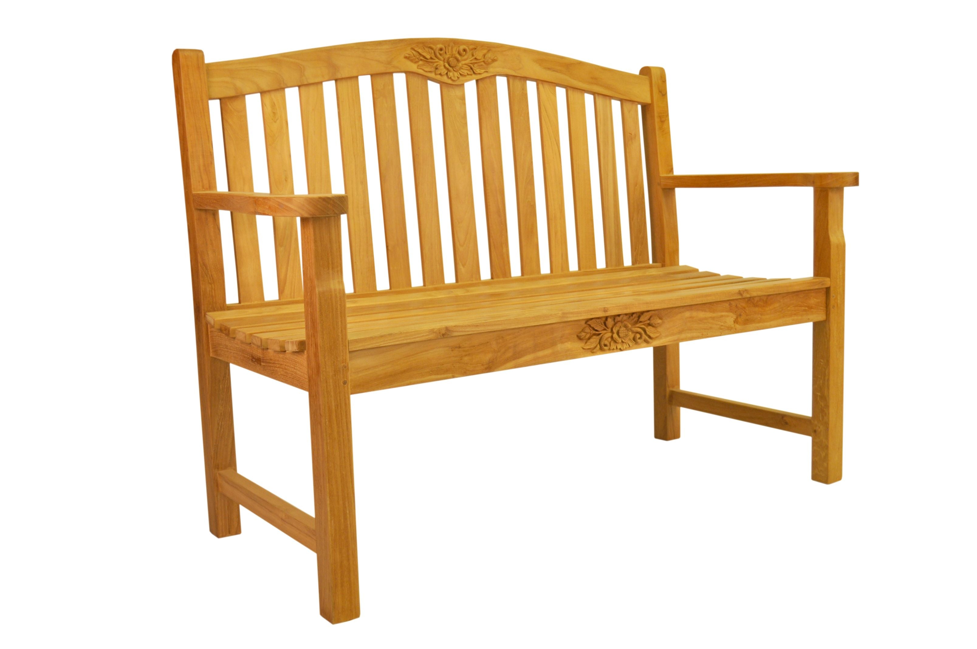 Anderson Teak 50-inch Round Rose Bench