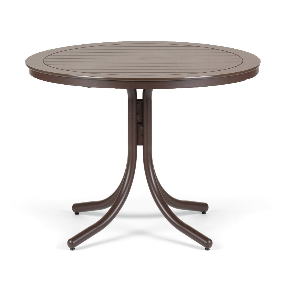 Dining Height Table LegsTextured BeachwoodSlatted Beachwood