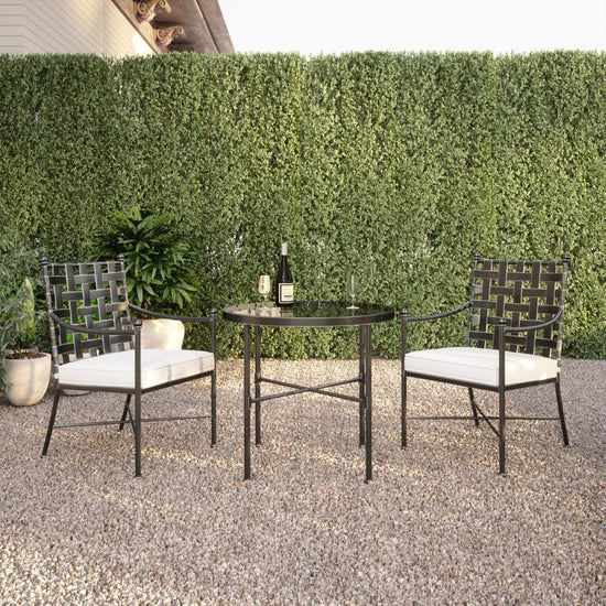 Sunset West Provence Wrought Iron Bistro Table