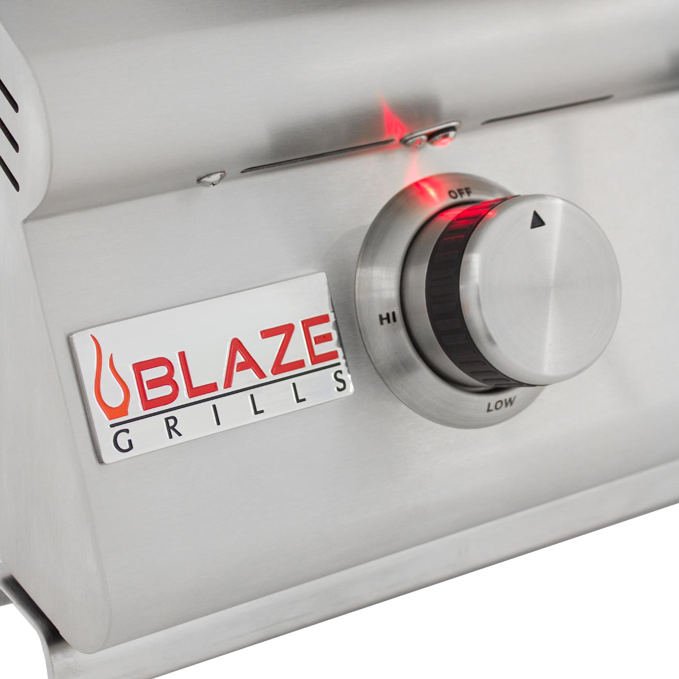 Blaze Grills 40-Inch 5-Burner LTE Gas Grill With Rear Burner And Built-in Lighting System