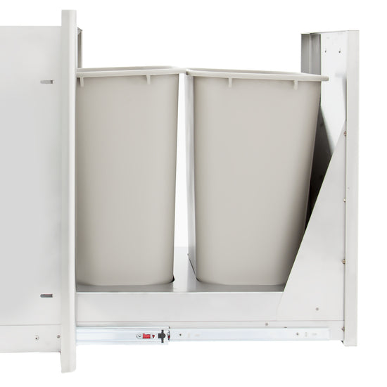 Blaze Grills Roll Out Double Trash/Recycle Drawer