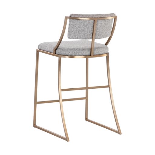 Sunpan Makena Counterstool Monument Oatmeal / Pebble
