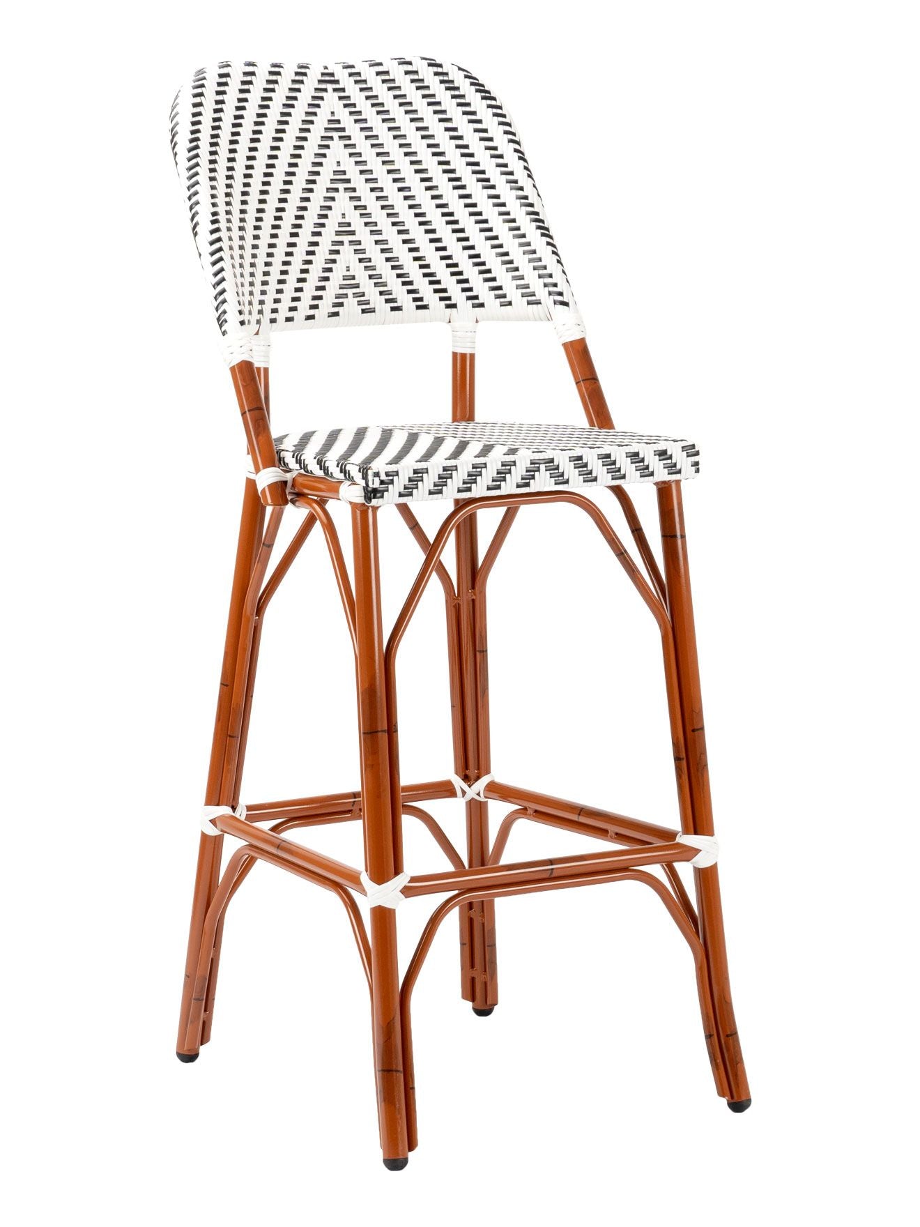 Florida Seating Hand Painted Aluminum Frame Barstool - BRT-01
