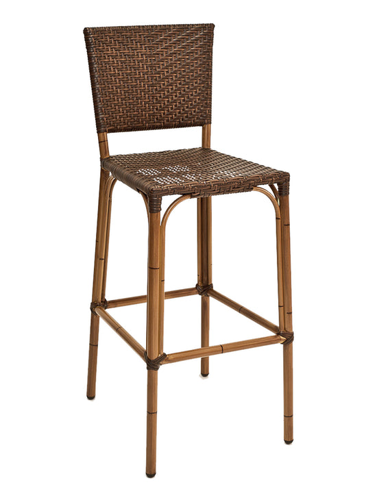 Florida Seating Hand Painted Aluminum Frame Barstool - BRT-05-0