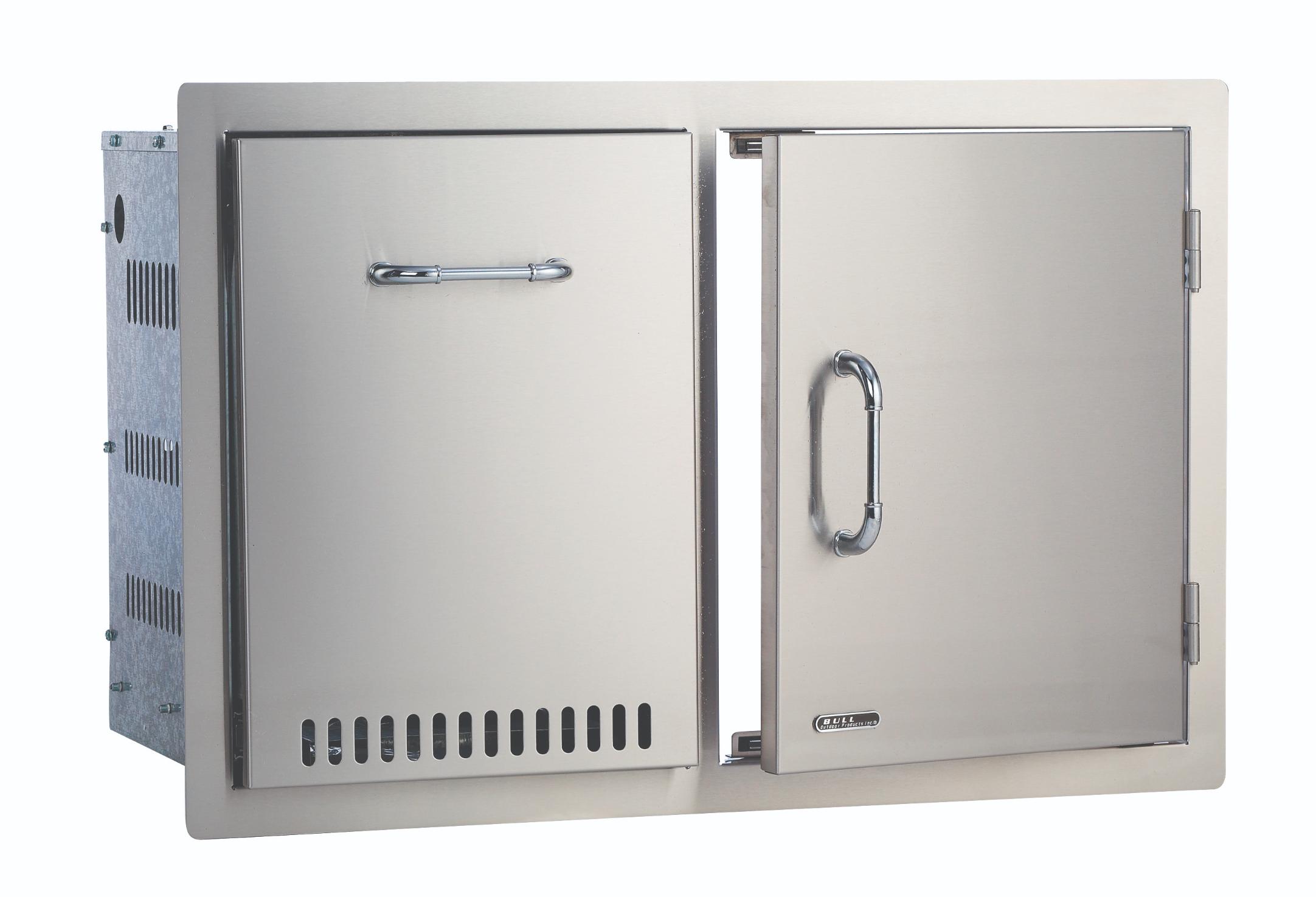 Bull BBQ 30" Door/Propane Drawer Combo