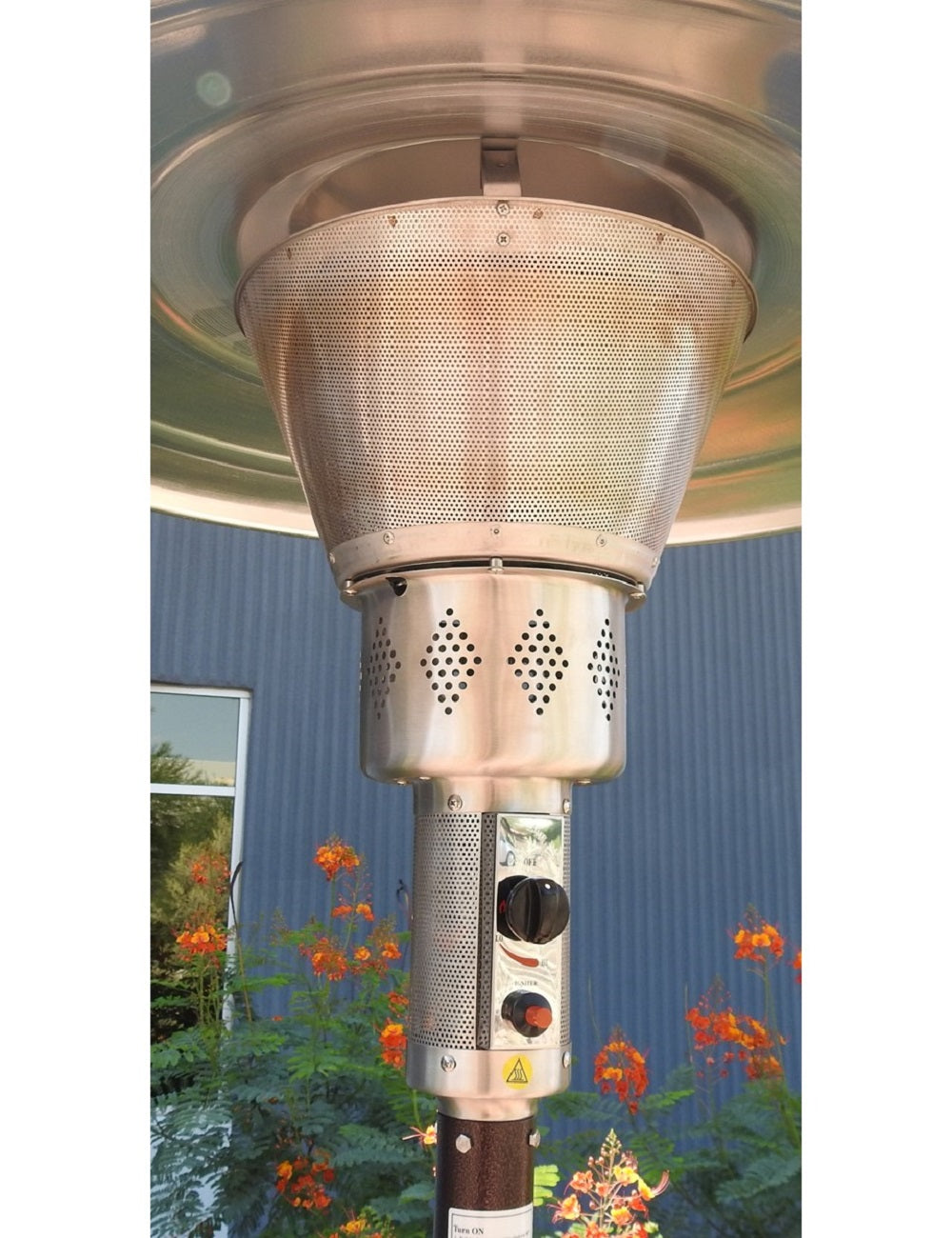 AZ Patio Heaters Commercial Patio Heater in Black / Bronze