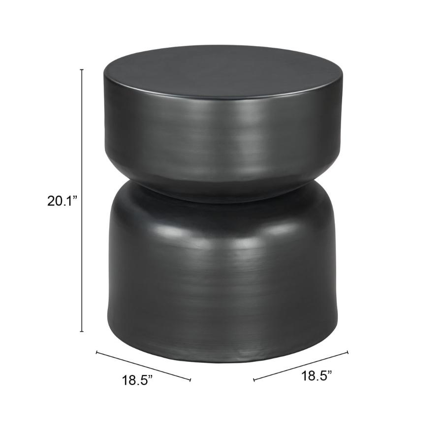 Zuo Modern Busan Side Table Black