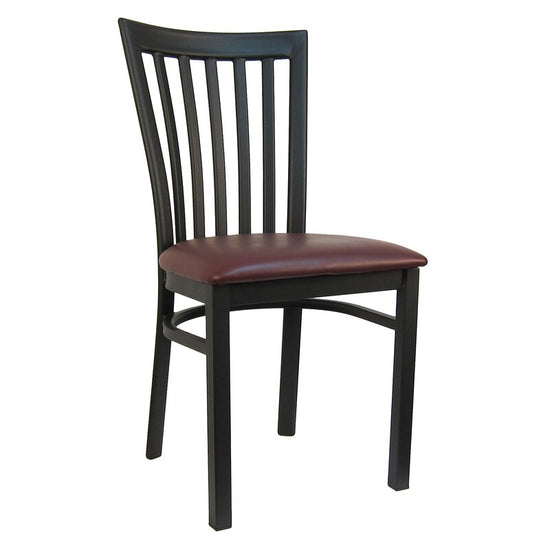 H&D Seating Schoolhouse Slat Back Metal Chair - Set of 2
