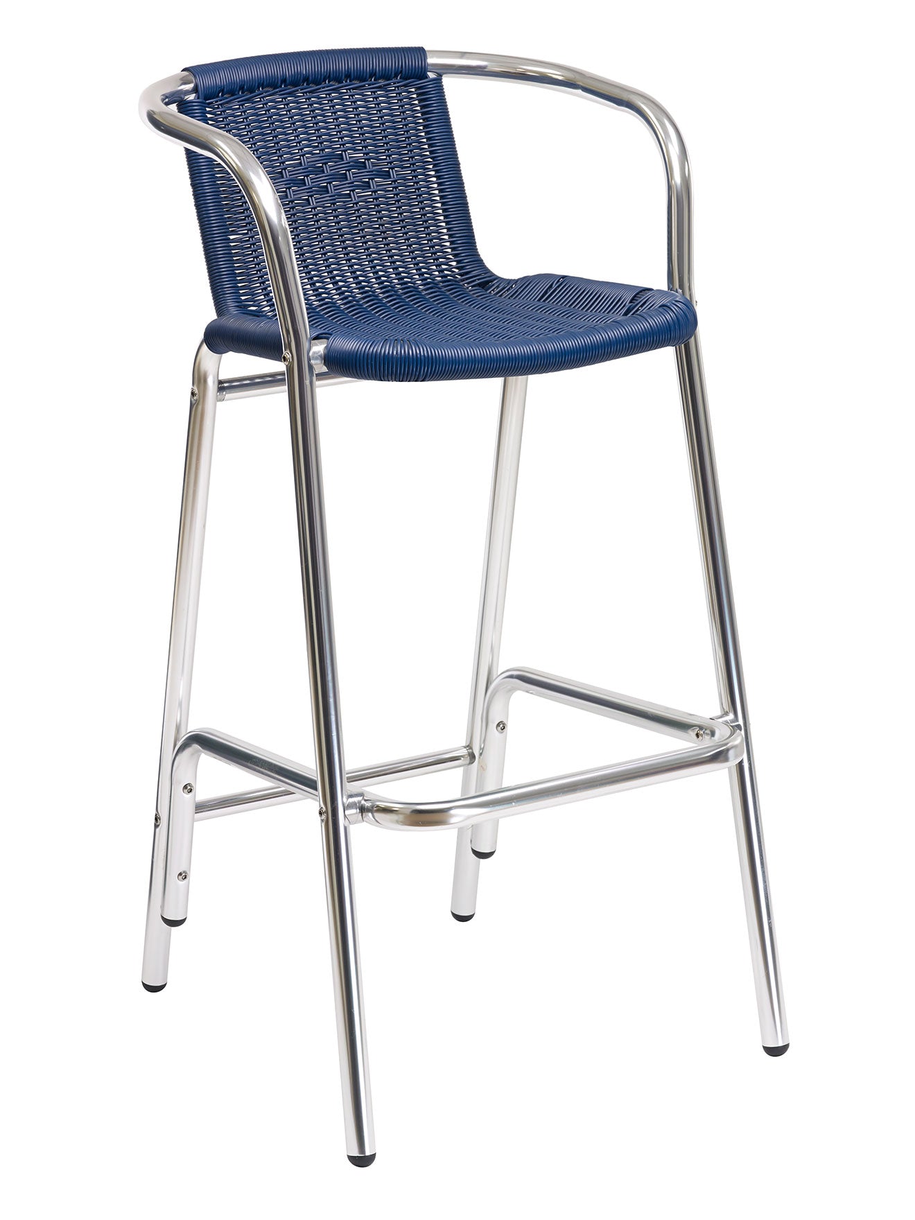 Florida Seating Anodized Or Powder Aluminum Frame Barstool - BW-51