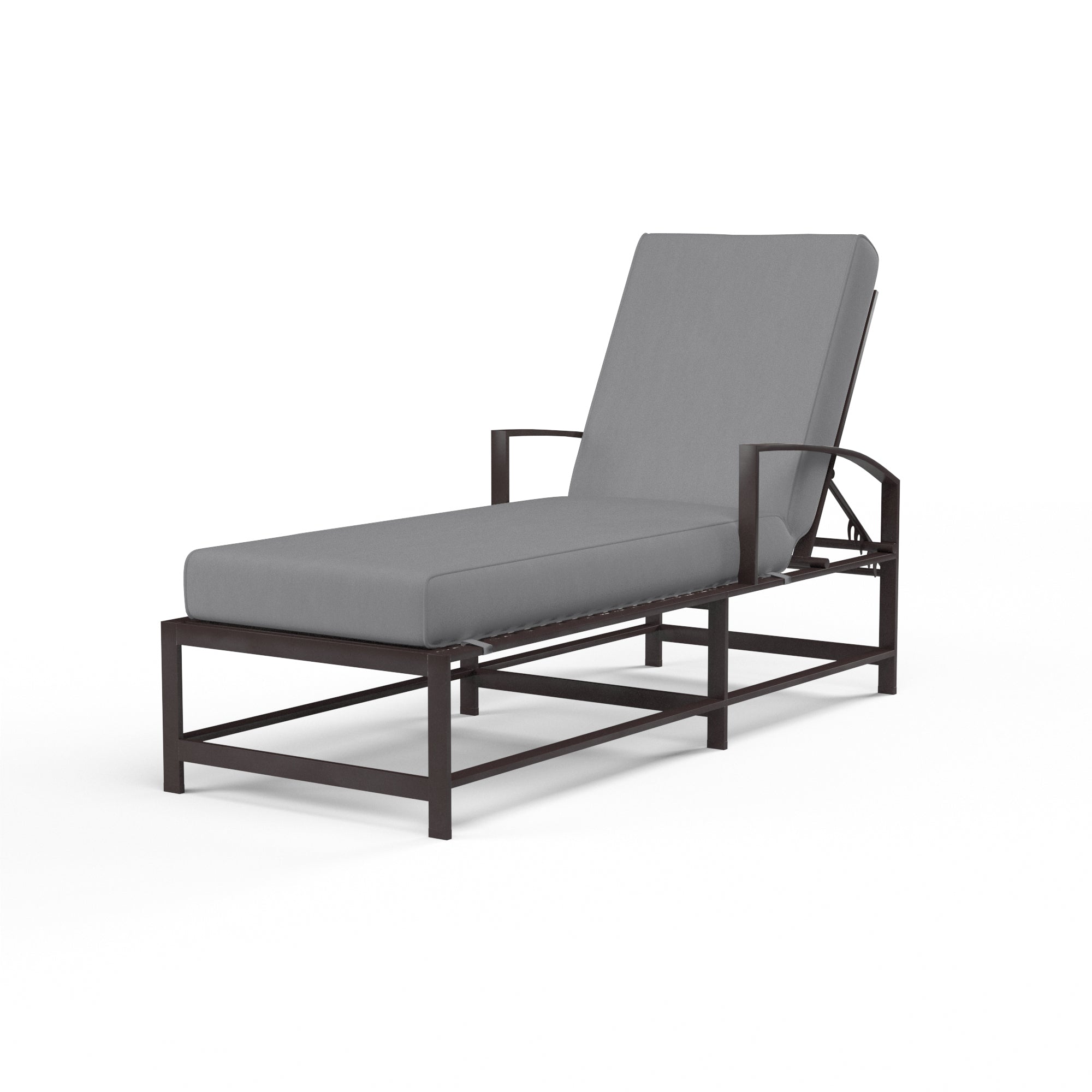 Sunset West La Jolla Aluminum Chaise with Cushion