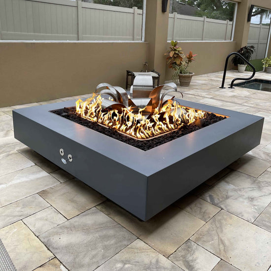 The Outdoor Plus Cabo Linear Fire Pit