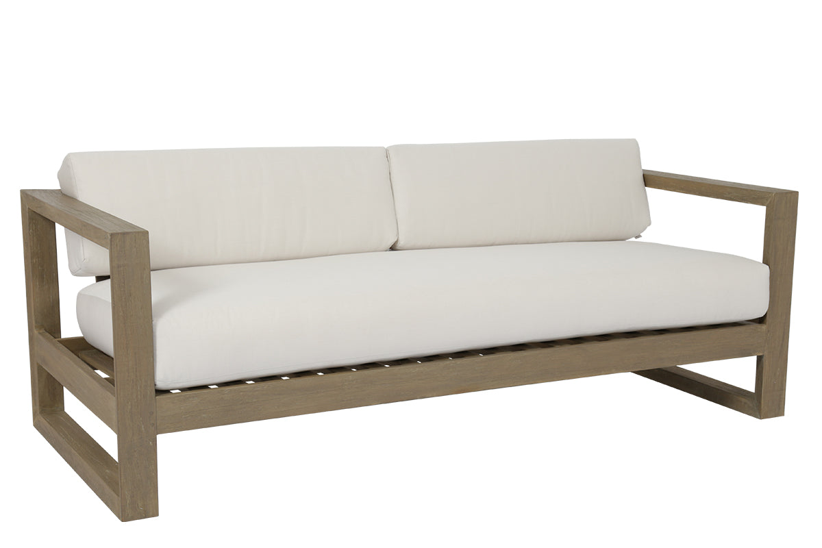 Sunset West Coastal Teak Sofa, No Welt