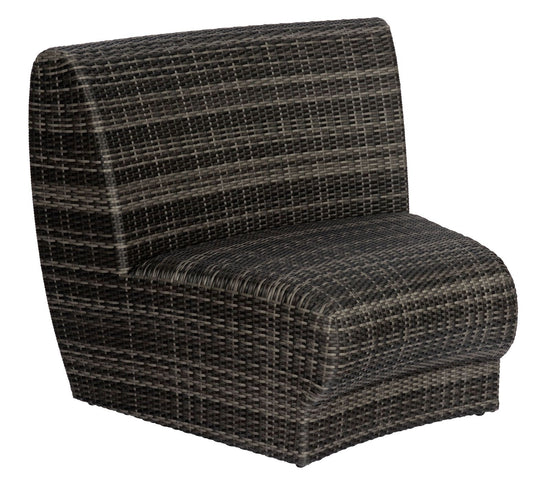 Woodard Genie Curved Armless Lounge Chair