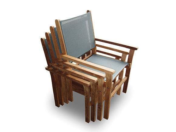 Royal Teak Captiva Sling Stacking Chair