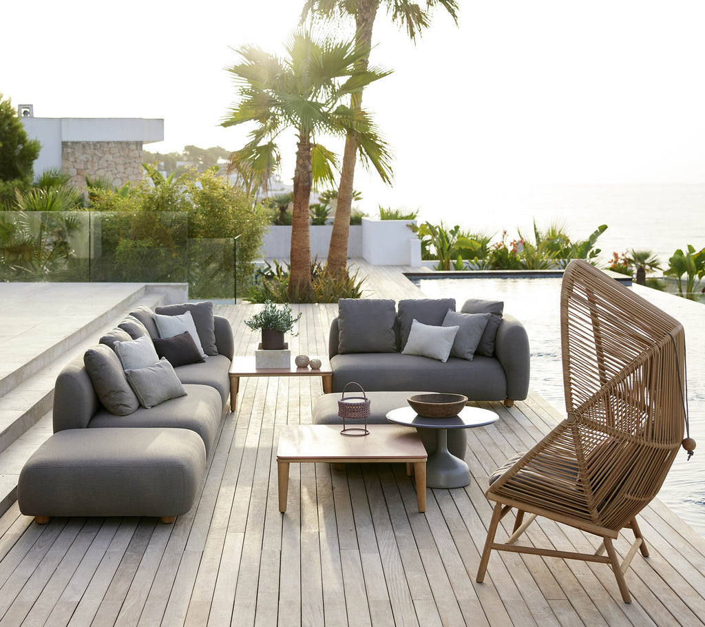 Cane-Line Capture Coffee Table Base Teak