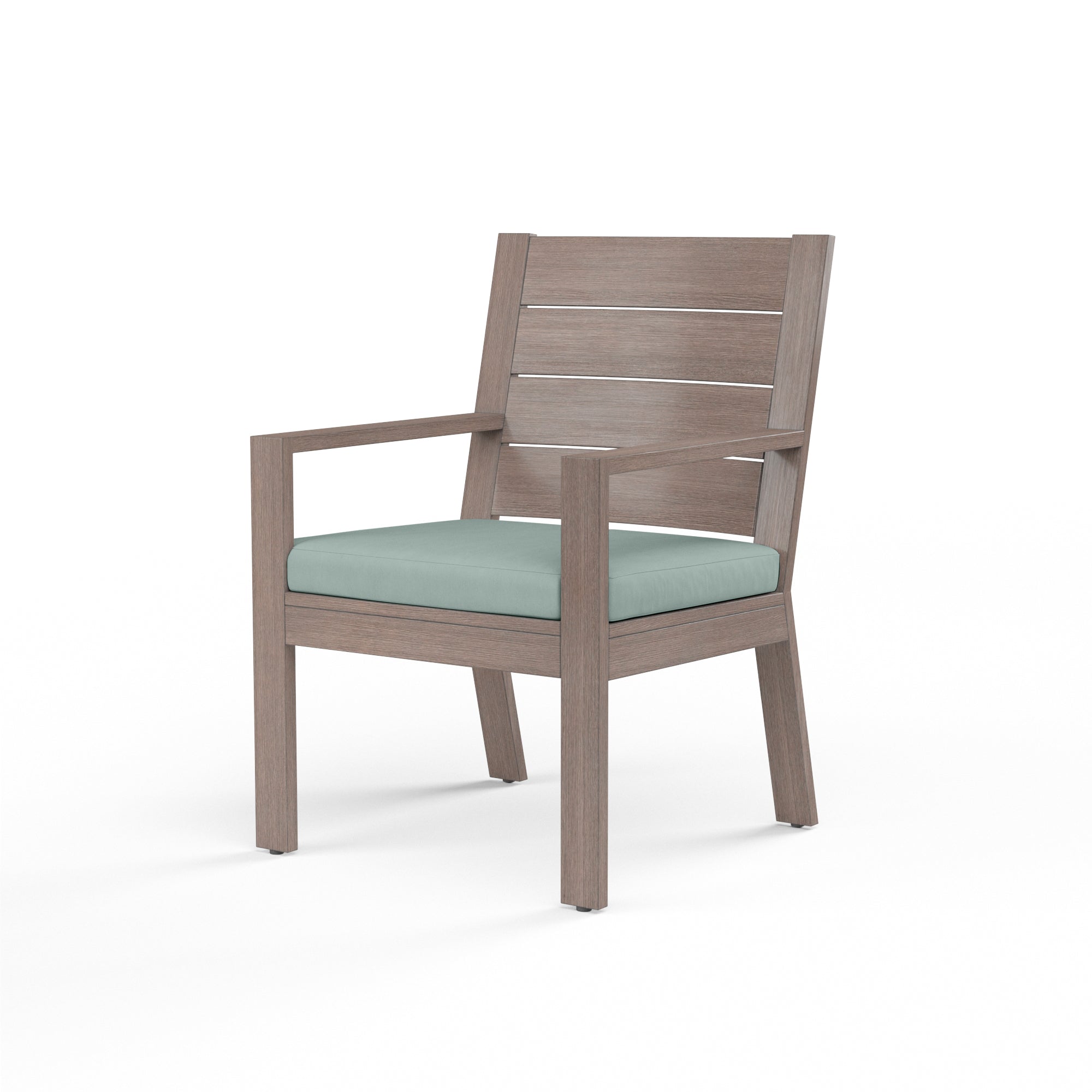 Sunset West Aluminum Laguna Dining Chair with Cushion