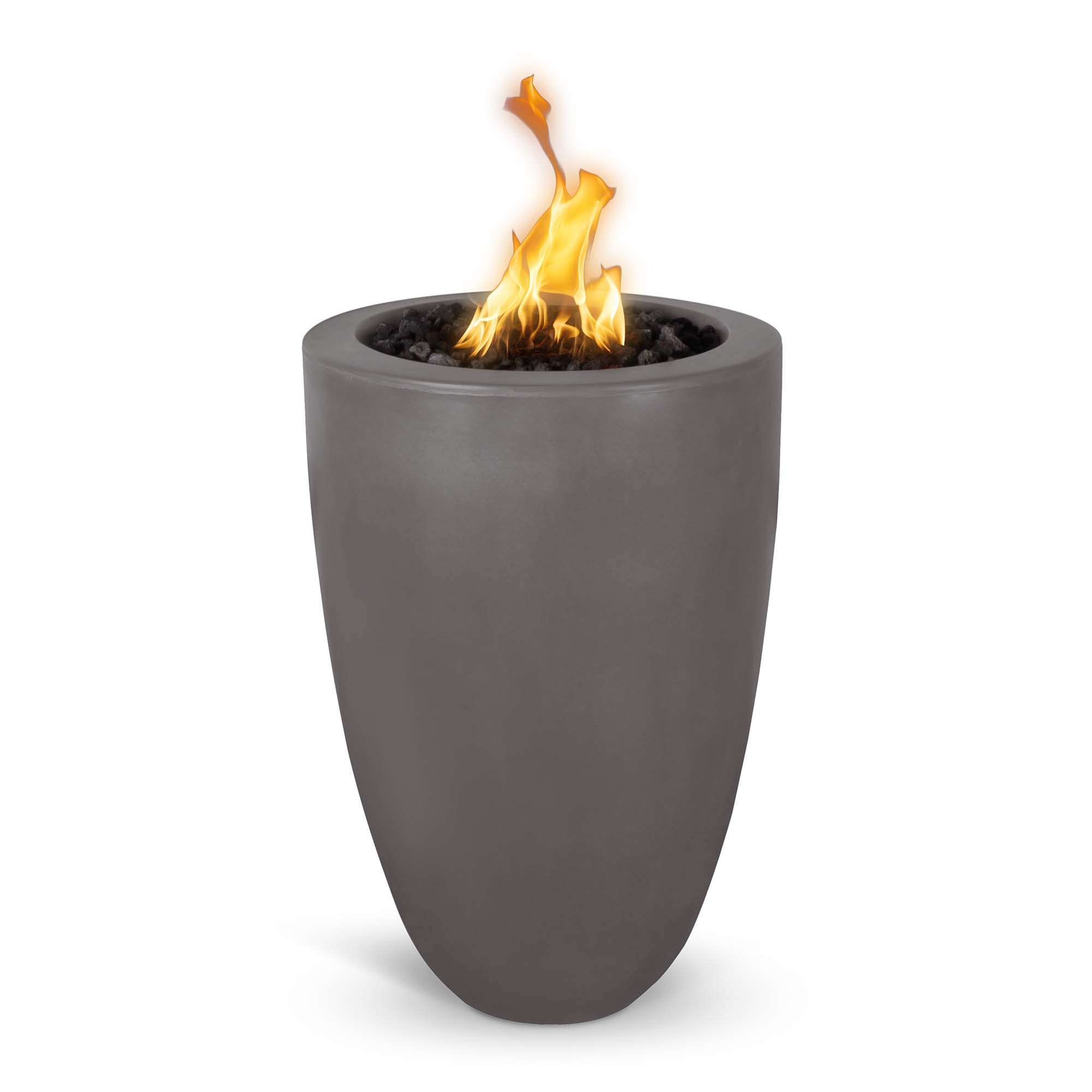 The Outdoor Plus Castillo Concrete Fire Pillar