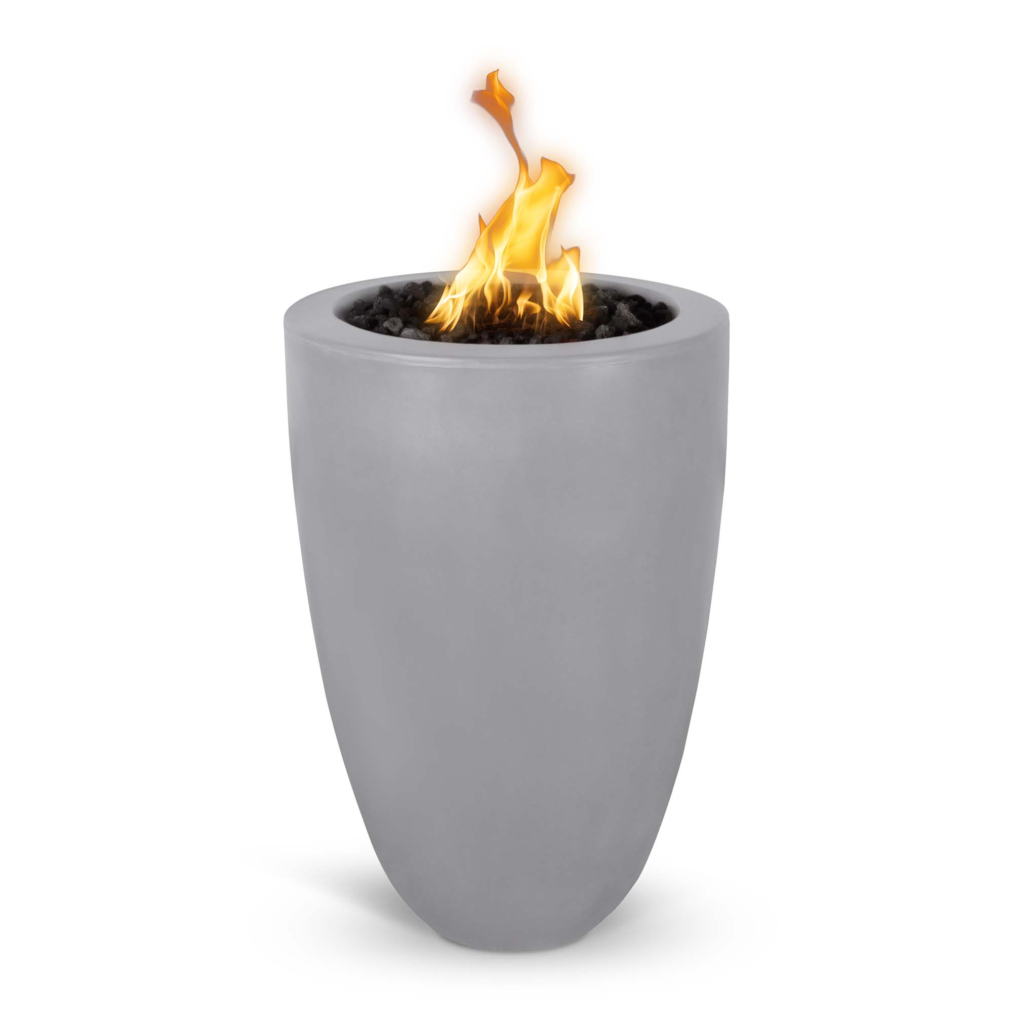 The Outdoor Plus Castillo Concrete Fire Pillar