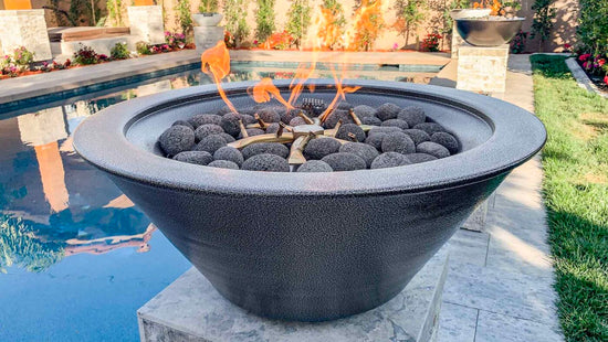 The Outdoor Plus 24" Cazo Powder Coated Fire Bowl