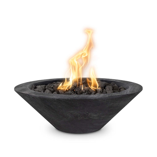 The Outdoor Plus Cazo Wood Grain Fire Bowl
