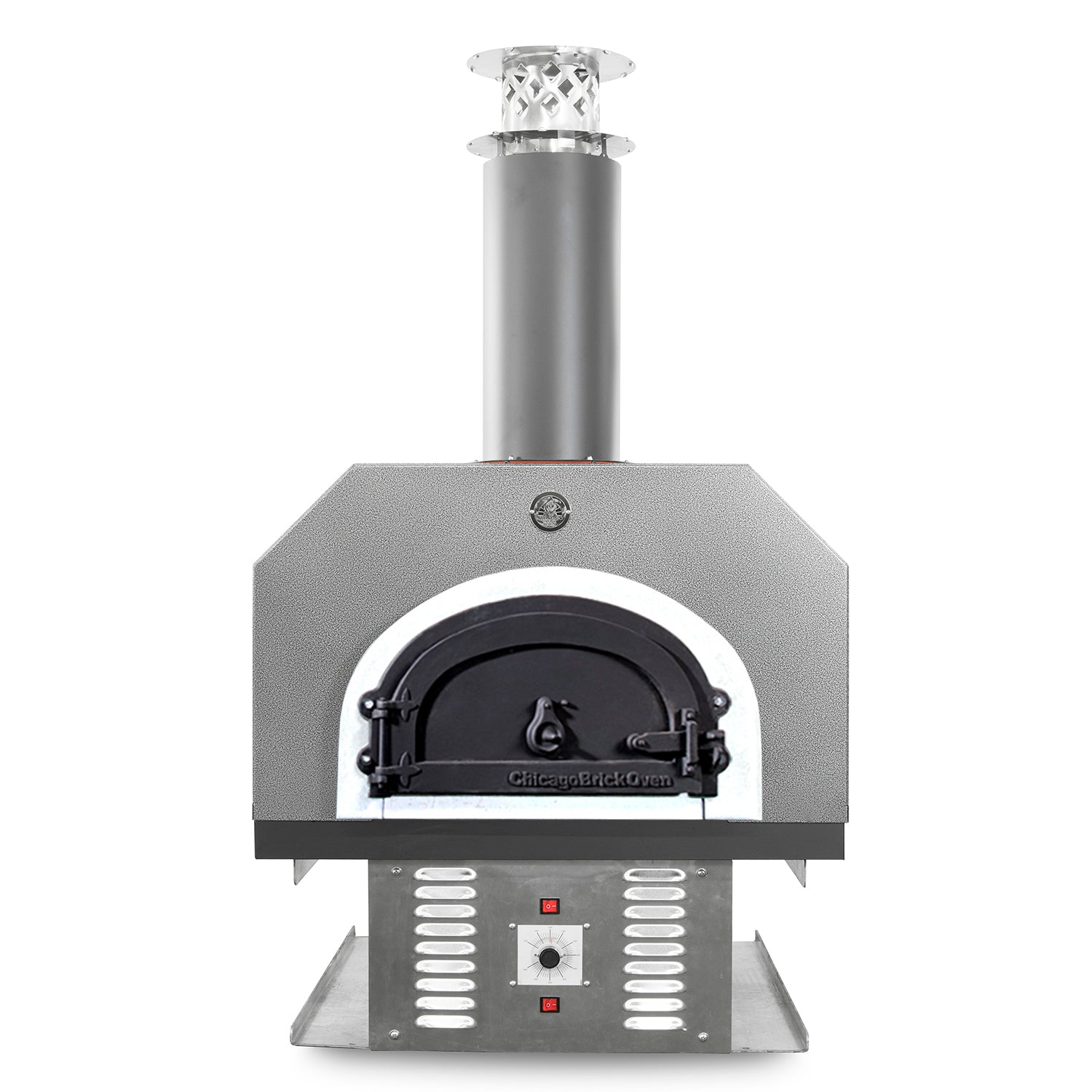 Chicago Brick CBO-750 Hybrid Commercial/Residential Countertop: (Pre-Assembled) with Metal Insulating Hood and Gas Package for Commercial Applications