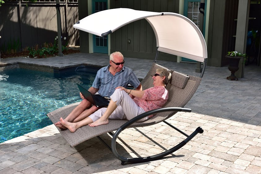 Vivere Double Chaise Rocker