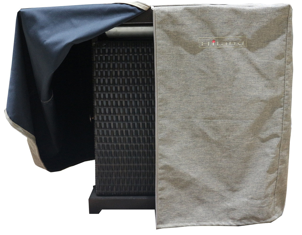 AZ Patio Heaters 32" Fire Pit Commercial Cover in Tan / Gray