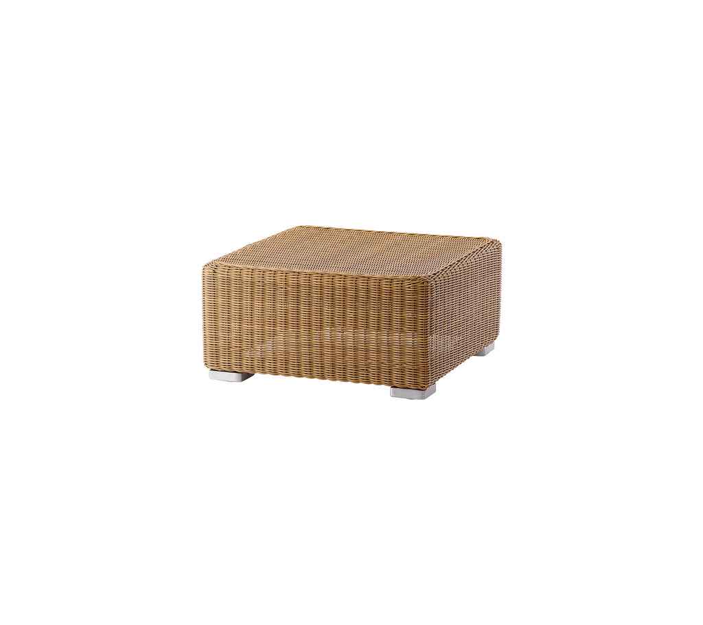 Cane-Line Chester Footstool/Coffee Table