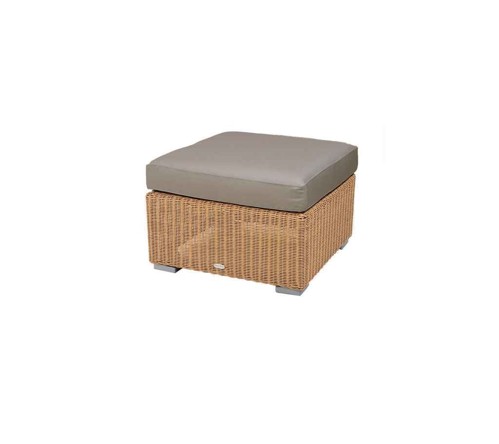 Cane-Line Chester Footstool/Coffee Table