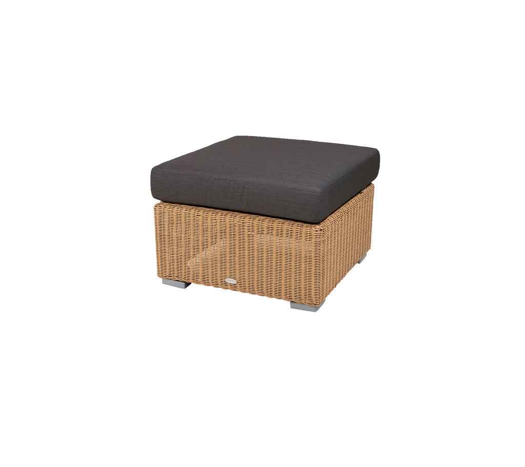 Cane-Line Chester Footstool/Coffee Table