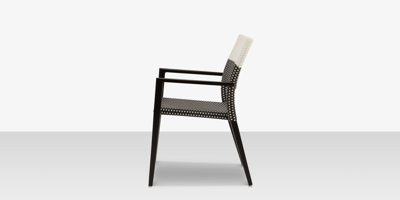DecoScapes Chloe 23" Wicker Arm Dining Side Chair